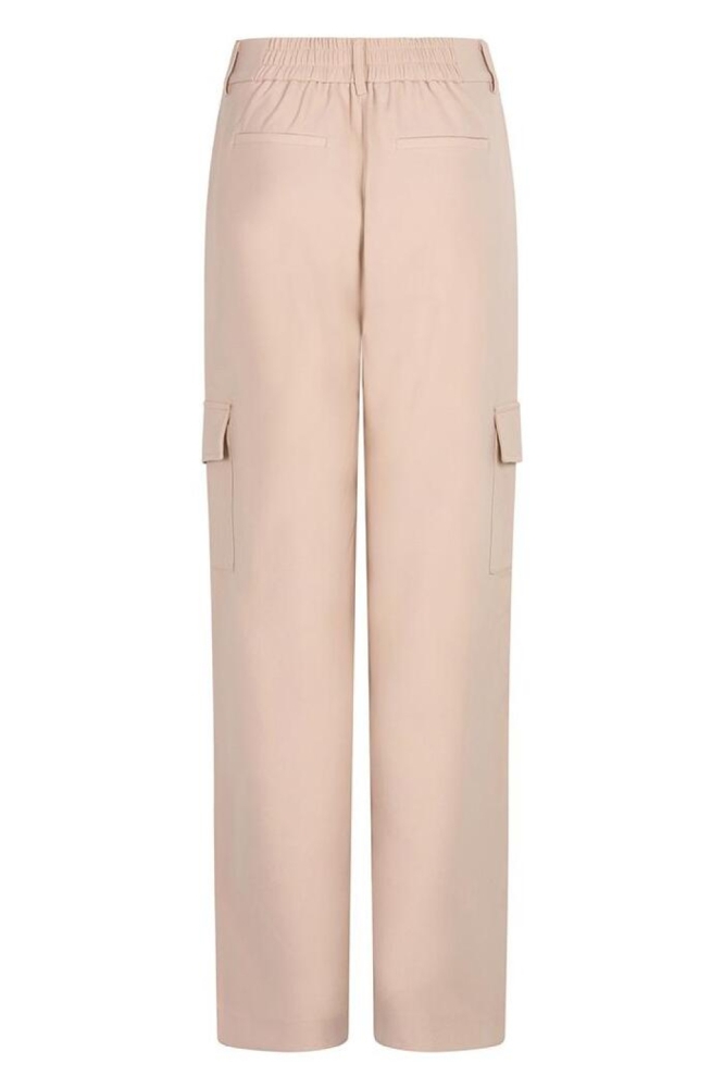 TROUSERS WIDE CARGO CITY SP25 10006 180 Sand